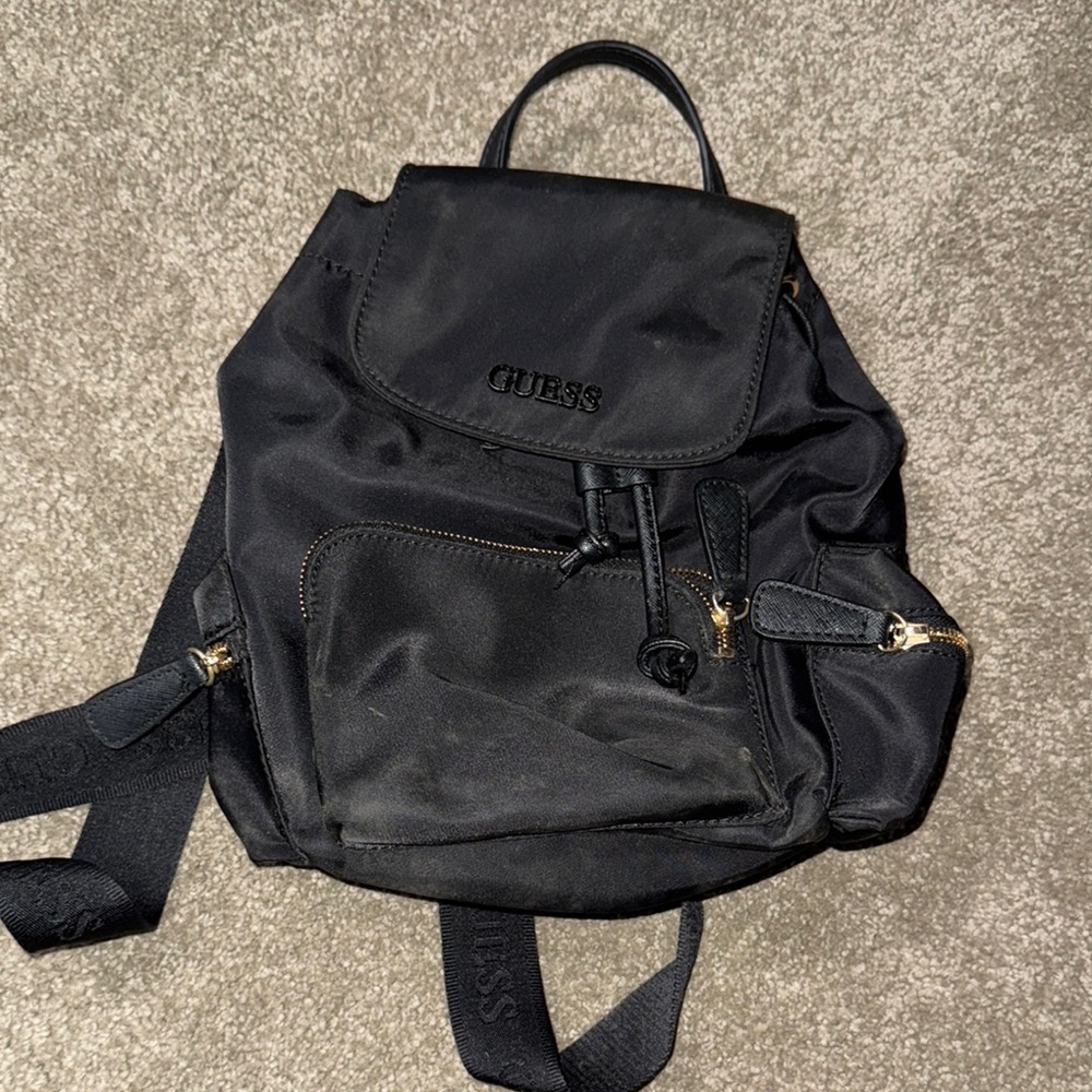 Guess Black Backpack